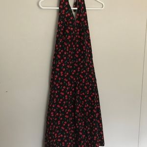 Women's Halter Pin-Up Style Dress Size L